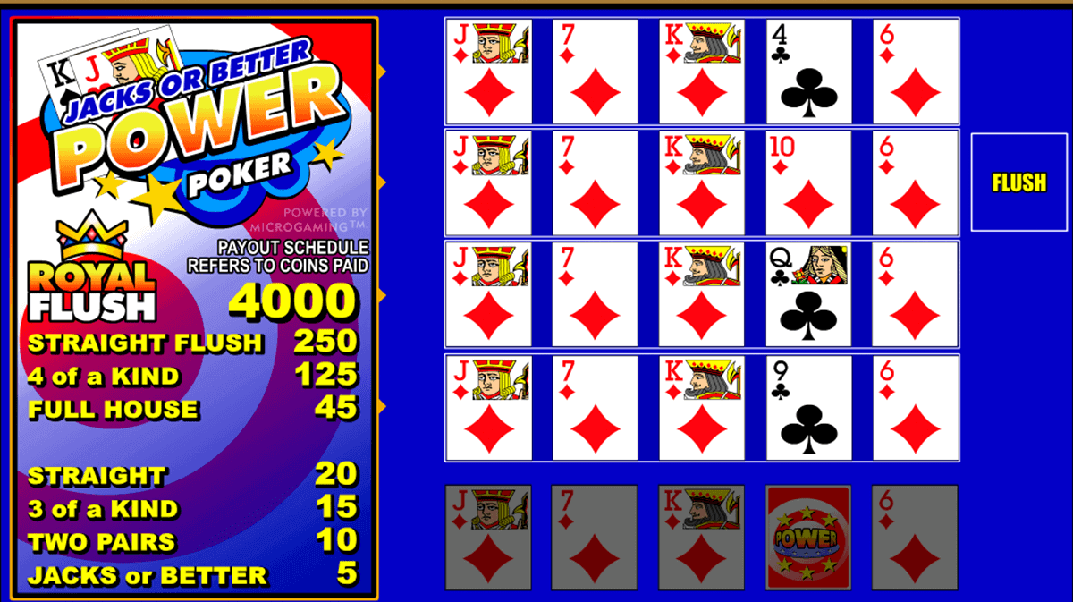 free multi hand video poker games